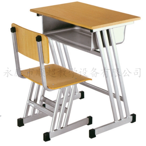 三柱单人课桌椅 SC-8088